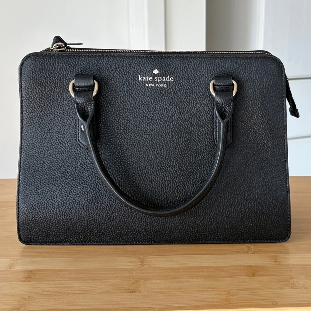 Kate Spade New York Cameron Street Candace Black Leather Satchel